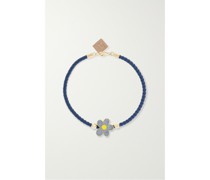 Flower Armband aus Leder