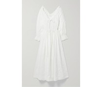 + Net Sustain Isolde Midikleid aus Biobaumwollpopeline
