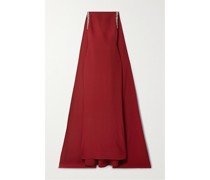 Ginevra Robe aus Stretch-crêpe