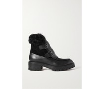 Ryan Stiefel aus Leder und Veloursleder