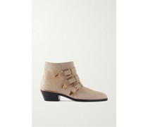 Susanna Ankle Boots aus Leder mit Nieten