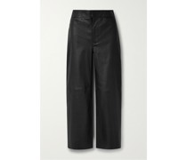 Monterey Hose mit Geradem Bein aus Leder