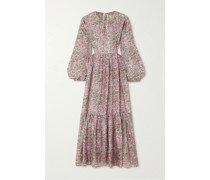 Carmen Rückenfreies Midikleid aus Seide