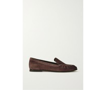 Loafers aus Veloursleder
