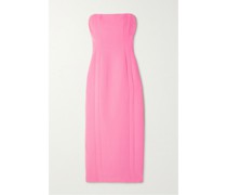 Elizabeth Trägerloses Midikleid aus Cady