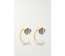 Ohrringe aus Recyceltem 14 Karat  mit Opalen