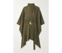 El Sol Asymmetrischer Kaftan aus Crêpe