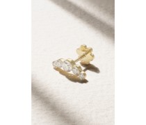 Einzelner Ohrstecker aus 14 Karat