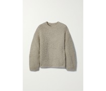Astrakhan Pullover aus einer Alpaka-wollmischung
