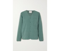Steppjacke aus Wattiertem Shell