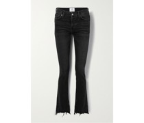 Tristen Hoch Sitzende Bootcut-jeans