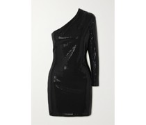 Zuri Asymmetrisches Minikleid aus Jersey