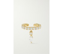 Daphne Ear Cuff aus 18 Karat  mit Diamanten