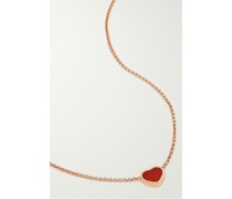 My Happy Hearts Kette aus 18 Karat Rosé