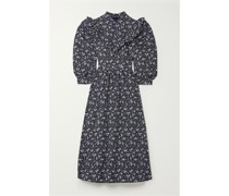 Prudence Midikleid aus Baumwolle