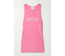 Iconic Tanktop aus Baumwoll-jersey