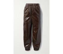 Gleam Wilt Jogginghose aus Glänzendem Crêpe
