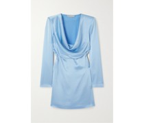Minikleid aus Satin