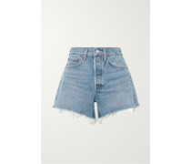 Parker Jeansshorts In Distressed-optik