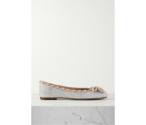 Ballerinas aus Leder
