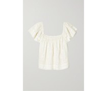 The West Bluse aus Baumwoll-voile