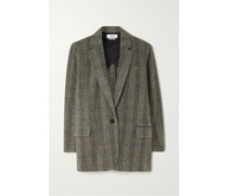 Cikaito Blazer aus Wolle mit Fischgratmuster