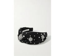 Orion Haarreif aus Satin mit Kristallen