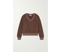 Vari Sweatshirt aus Frottee aus einer Baumwollmischung