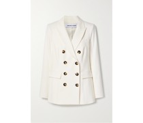 Fevre Dickey Doppelreihiger Blazer aus Crêpe