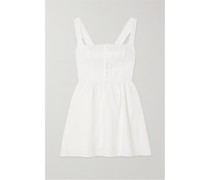 Sheri Minikleid aus Leinen