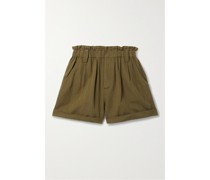 Son Vida Shorts aus Twill aus einer Leinen-baumwollmischung