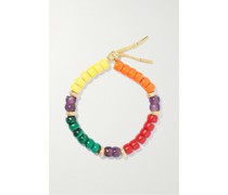 + Loretta Caponi Forte Beads Armband aus Lurex®