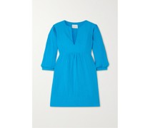 Coco Midikleid aus Baumwoll-seersucker