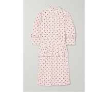 Rilke Minikleid aus Baumwollpopeline