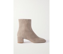 Linn Ankle Boots aus Veloursleder