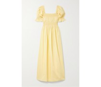 + Net Sustain Eclipse Midikleid aus Biobaumwollpopeline