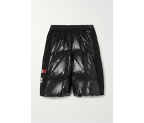 + Adidas Originals Gesteppte Shorts aus Glänzendem, Wattiertem Shell