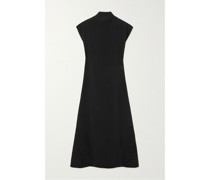 Midikleid aus Twill