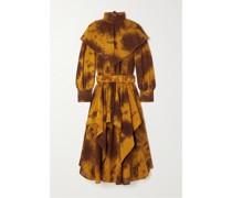 Pereira Midikleid aus Baumwoll-voile