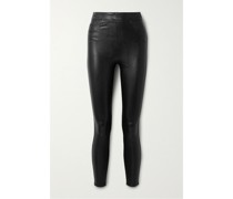 Like Leather Leggings aus Stretch-kunstleder
