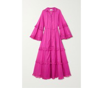 Diane Maxikleid aus Biobaumwollpopeline