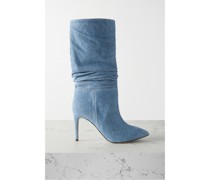 Slouchy 85 Ankle Boots aus Veloursleder