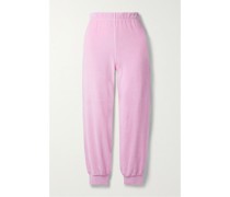 Jogginghose aus Velours aus einer Baumwollmischung