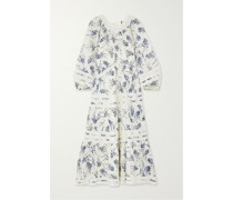 The Hideaway Midikleid aus Baumwolle