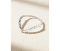 Alliance Mini Ring aus 9 Karat Weiß