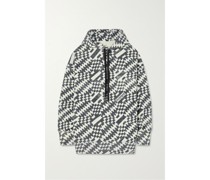 Maldy Oversized-hoodie aus Bedrucktem Jersey aus einer Baumwollmischung