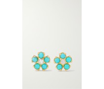 Mini Flower Ohrstecker aus 18 Karat