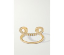 Ear Cuff aus 10-karat  mit Diamanten