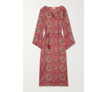 + Net Sustain Stella Kaftan aus Habutai-seide