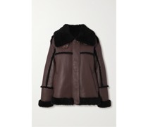 Mantel aus Shearling